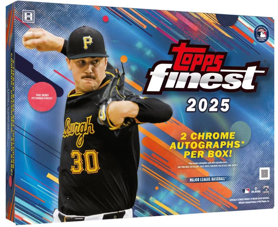 Baseball 76 | 1 2025 Topps Finest Hobby Box, 10 Topps Chrome Blasters FROM SEALED CASES